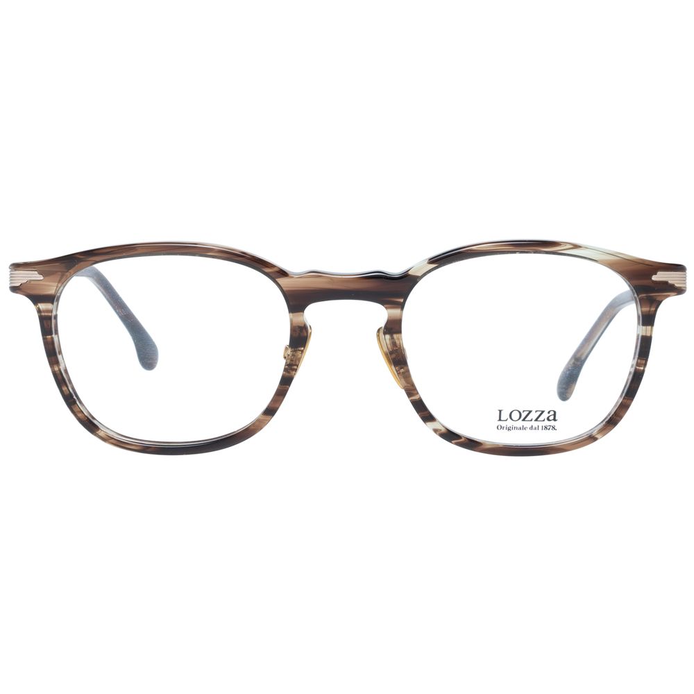 Lozza Brown Plastic Glasses Frames