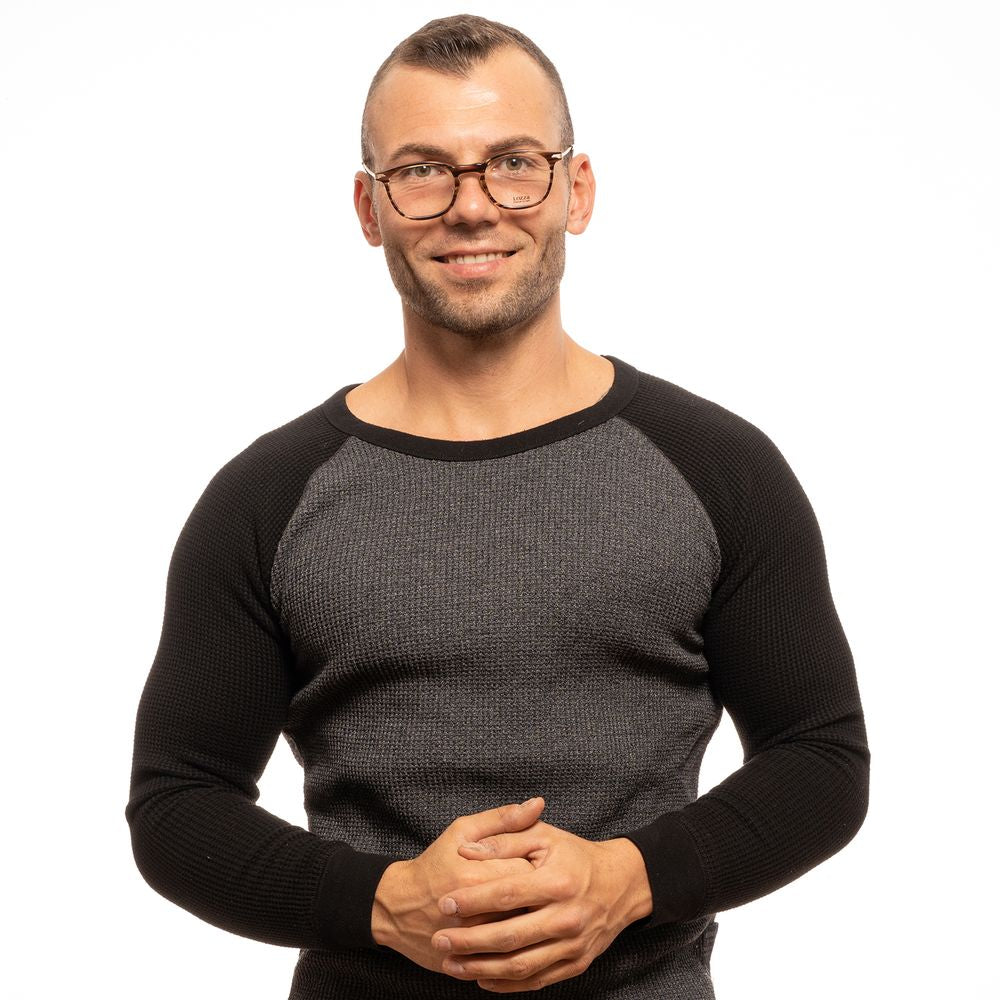 Lozza Brown Plastic Glasses Frames