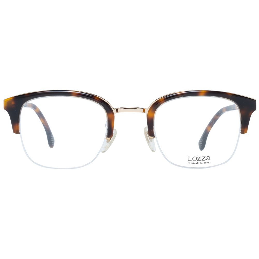 Lozza Brown Metal & Plastic Glasses Frames