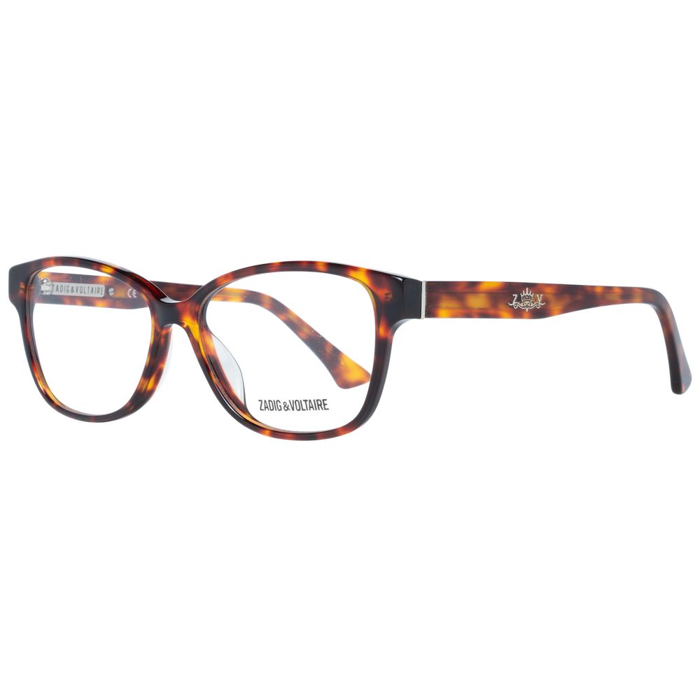 Zadig & Voltaire Brown Plastic Glasses Frames