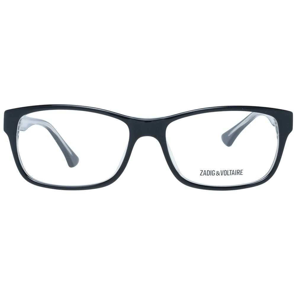 Zadig & Voltaire Black Plastic Glasses Frames