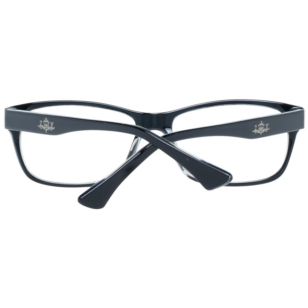 Zadig & Voltaire Black Plastic Glasses Frames