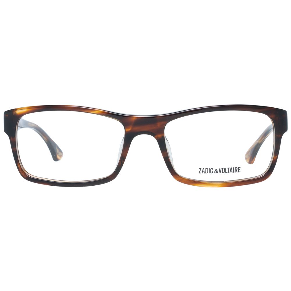 Zadig & Voltaire Brown Plastic Glasses Frames