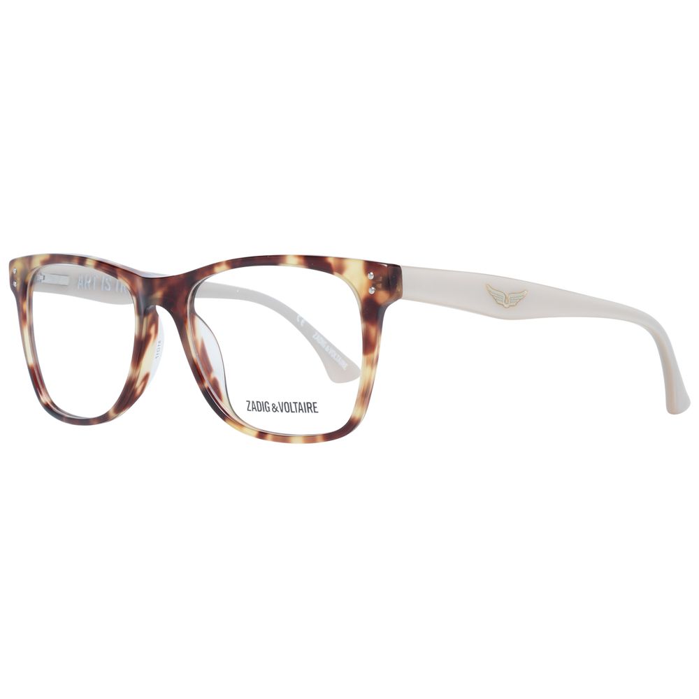 Zadig & Voltaire Brown Plastic Glasses Frames