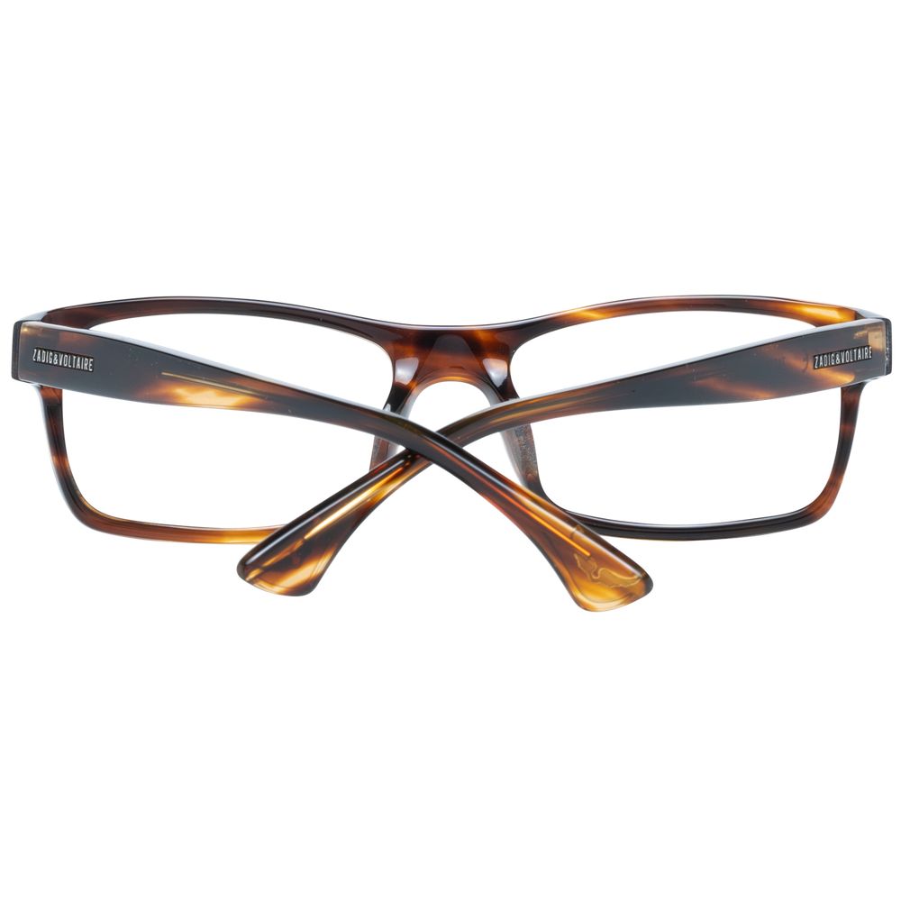 Zadig & Voltaire Brown Plastic Glasses Frames