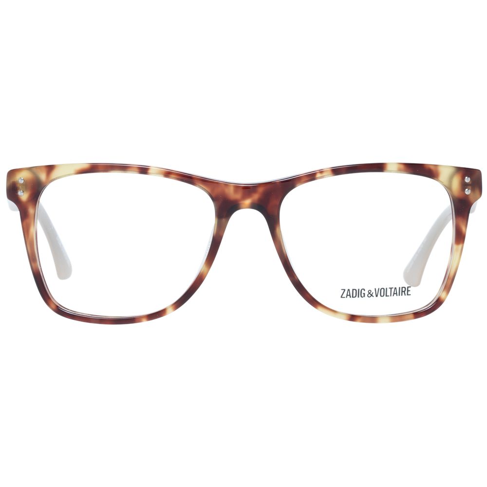 Zadig & Voltaire Brown Plastic Glasses Frames