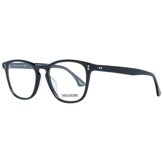 Zadig & Voltaire Black Plastic Glasses Frames