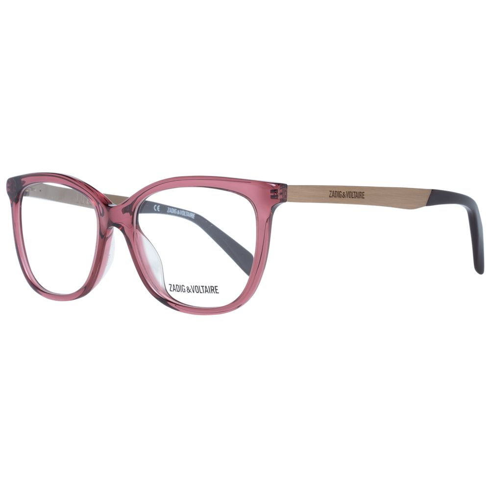 Zadig & Voltaire Red Plastic Glasses Frames