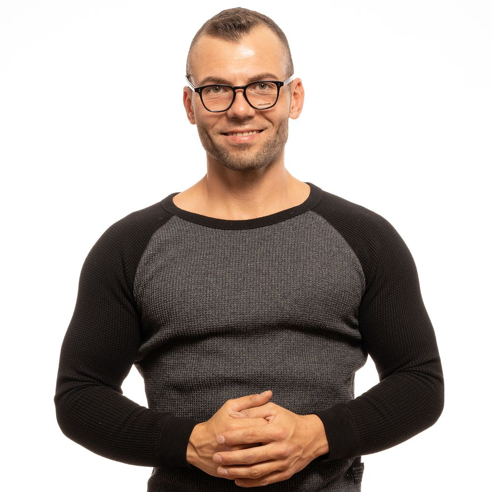 Zadig & Voltaire Black Plastic Glasses Frames