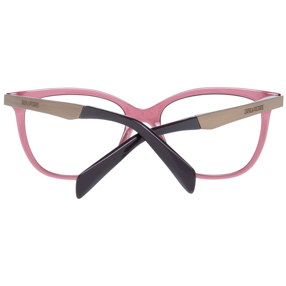 Zadig & Voltaire Red Plastic Glasses Frames