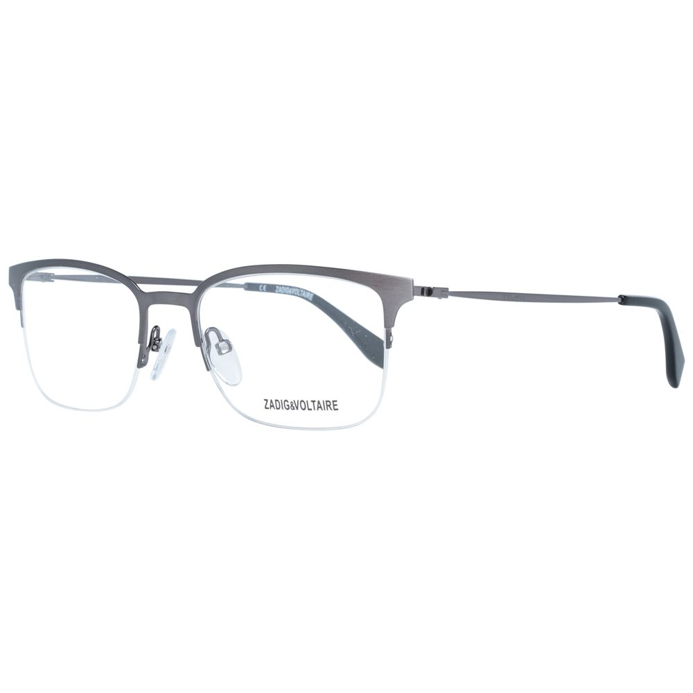Zadig & Voltaire Gray Metal Glasses Frames