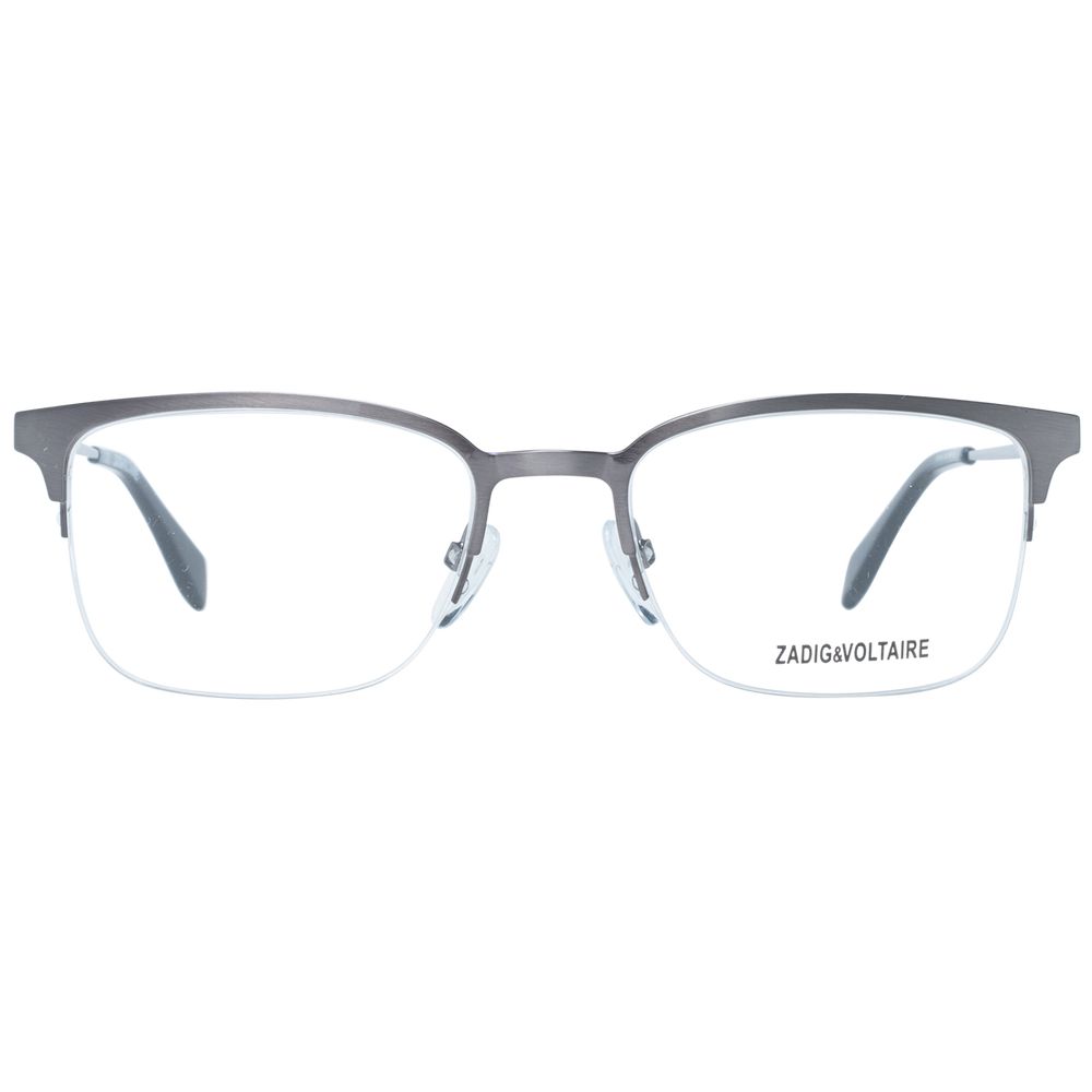 Zadig & Voltaire Gray Metal Glasses Frames