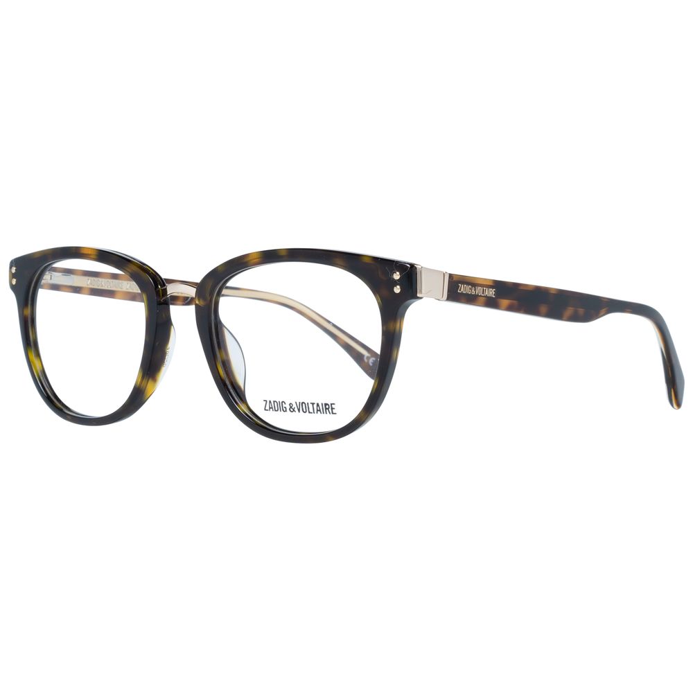 Zadig & Voltaire Brown Plastic Glasses Frames