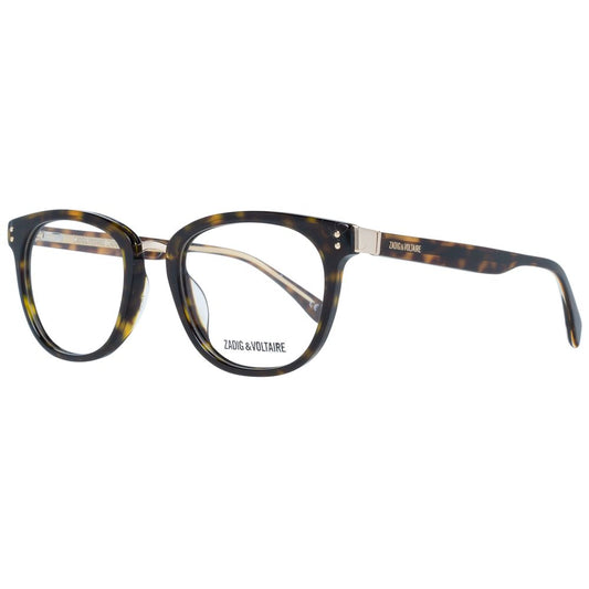 Zadig & Voltaire Brown Plastic Glasses Frames