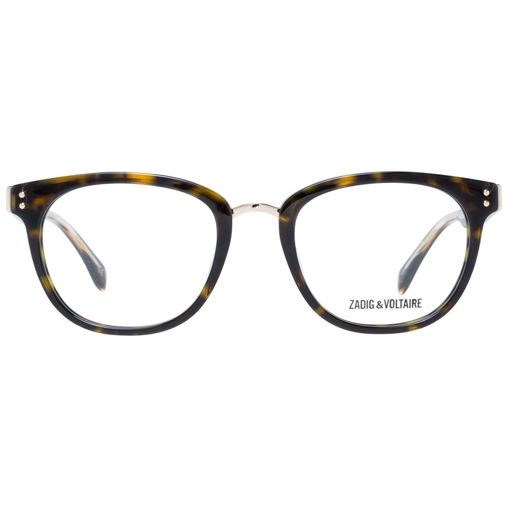 Zadig & Voltaire Brown Plastic Glasses Frames