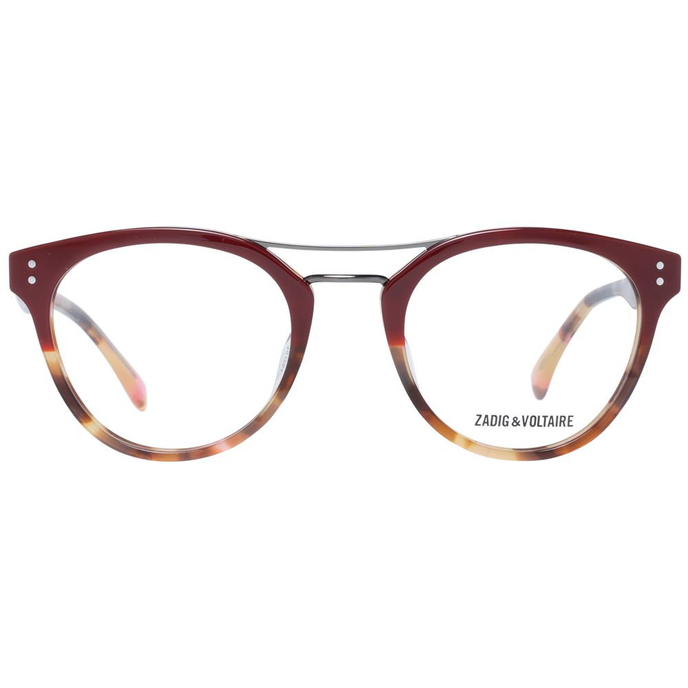 Zadig & Voltaire Red Metal & Plastic Glasses Frames