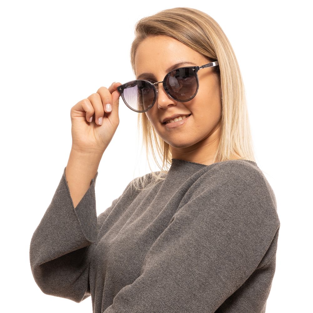 Bally Gray Metal & Plastic Sunglasses Bally