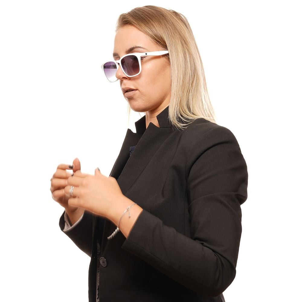 Spy White Plastic Sunglasses Spy