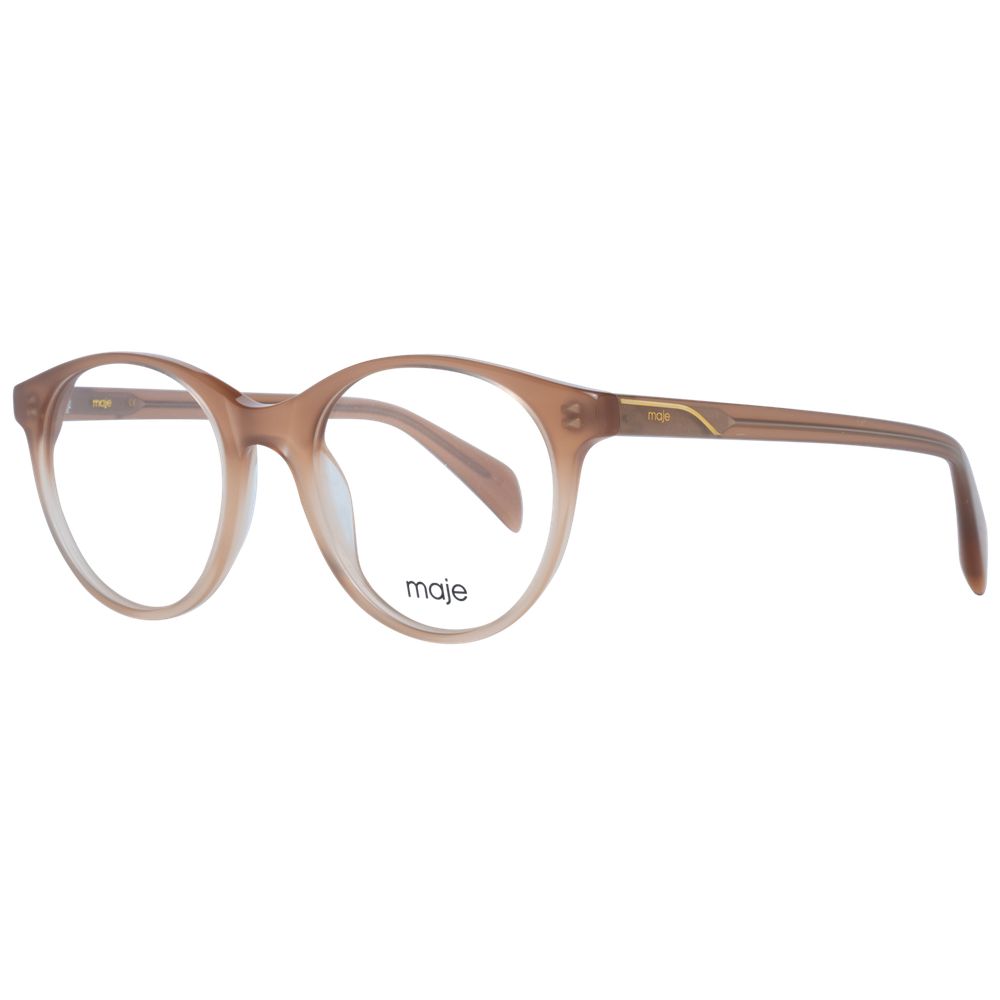 Maje Beige Acetate Glasses Frames