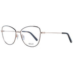 Bally black metal and plastic eyeglasses frames with sleek design and clear lenses, stylish eyewear for everyday wear.
