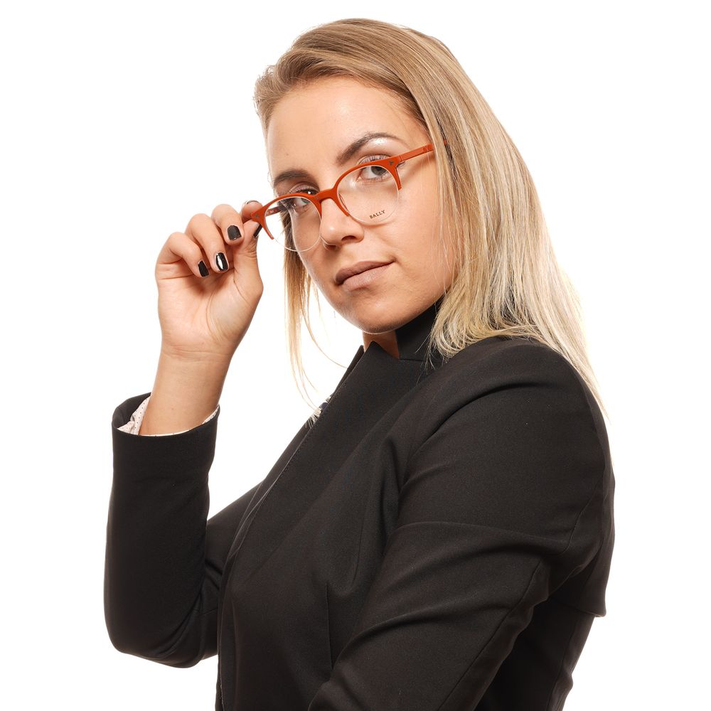 Bally Brown Plastic Glasses Frames