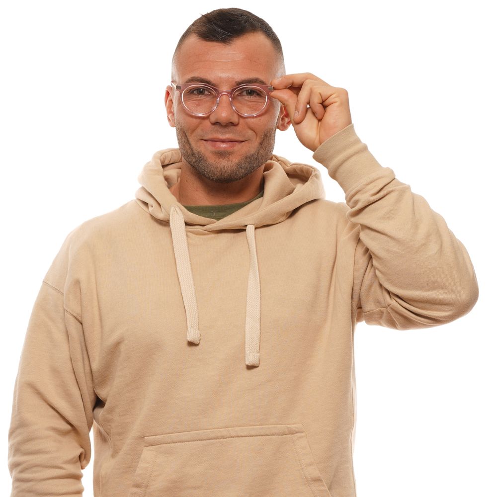 Liebeskind purple acetate glasses frames with clear lenses, stylish and lightweight eyewear for a modern look.