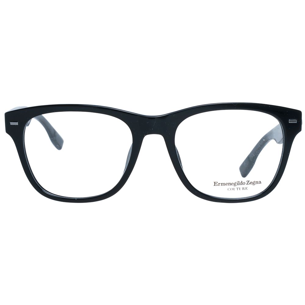 Ermenegildo Zegna Black Men Glasses Frame