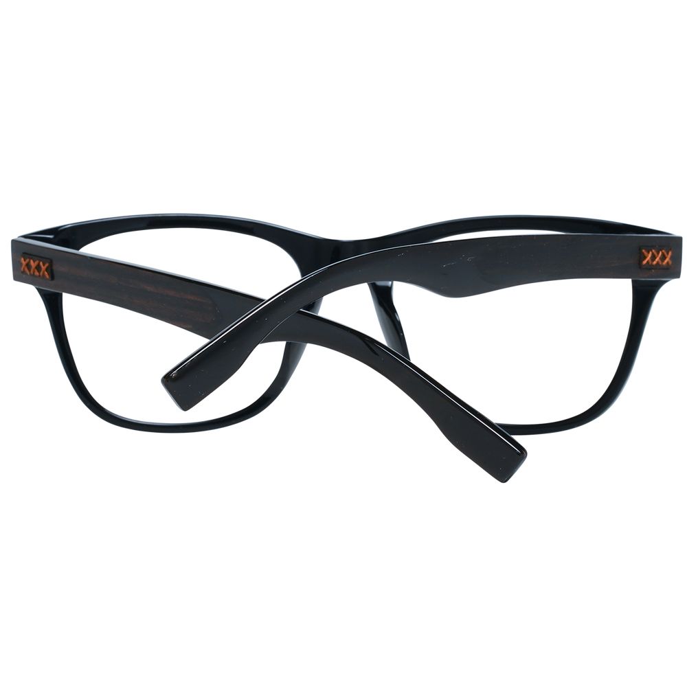 Ermenegildo Zegna Black Men Glasses Frame