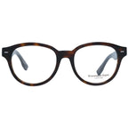 Ermenegildo Zegna brown plastic glasses frames with sleek design and modern style, suitable for everyday wear.