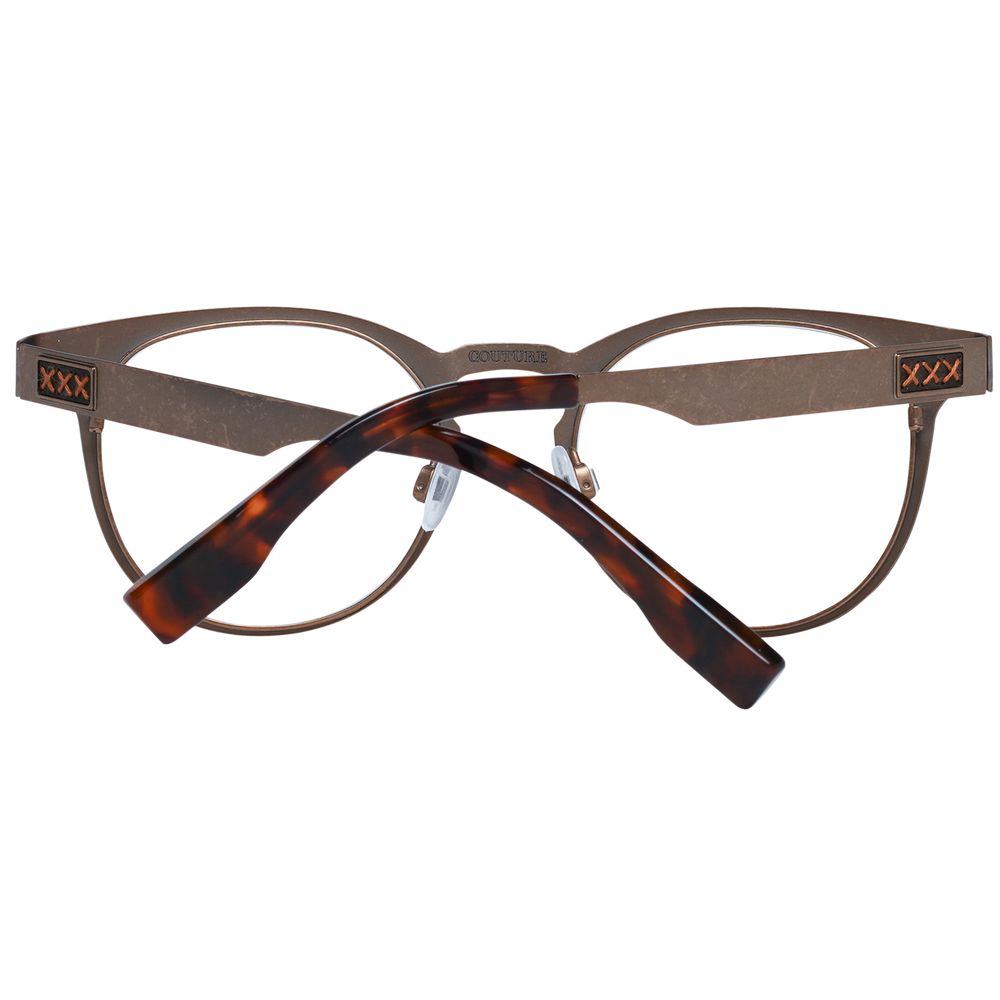 Ermenegildo Zegna Bronze Titanium Glasses Frames