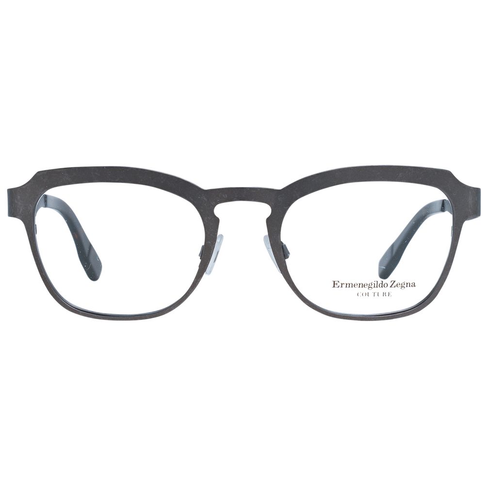 Ermenegildo Zegna Gray Titanium Glasses Frames