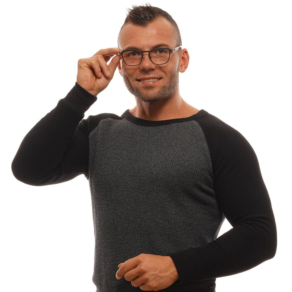 Ermenegildo Zegna Gray Titanium Glasses Frames