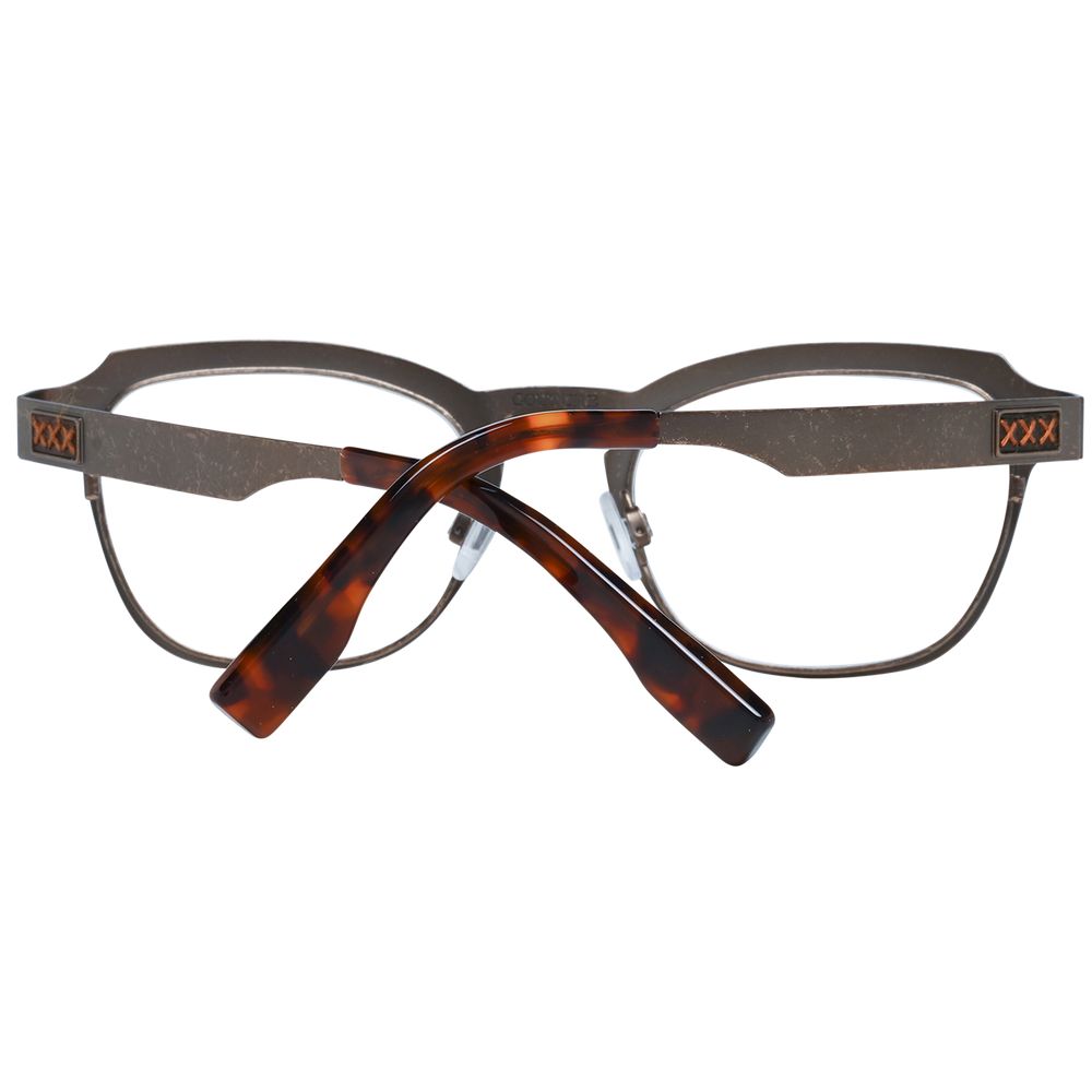 Ermenegildo Zegna Bronze Titanium Glasses Frames Ermenegildo Zegna