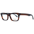 Ermenegildo Zegna Brown Plastic Glasses Frames Ermenegildo Zegna