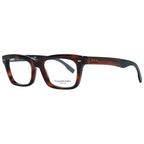 Ermenegildo Zegna Brown Plastic Glasses Frames Ermenegildo Zegna