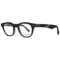 Ermenegildo Zegna Brown Plastic Glasses Frames Ermenegildo Zegna