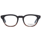 Ermenegildo Zegna Brown Plastic Glasses Frames Ermenegildo Zegna