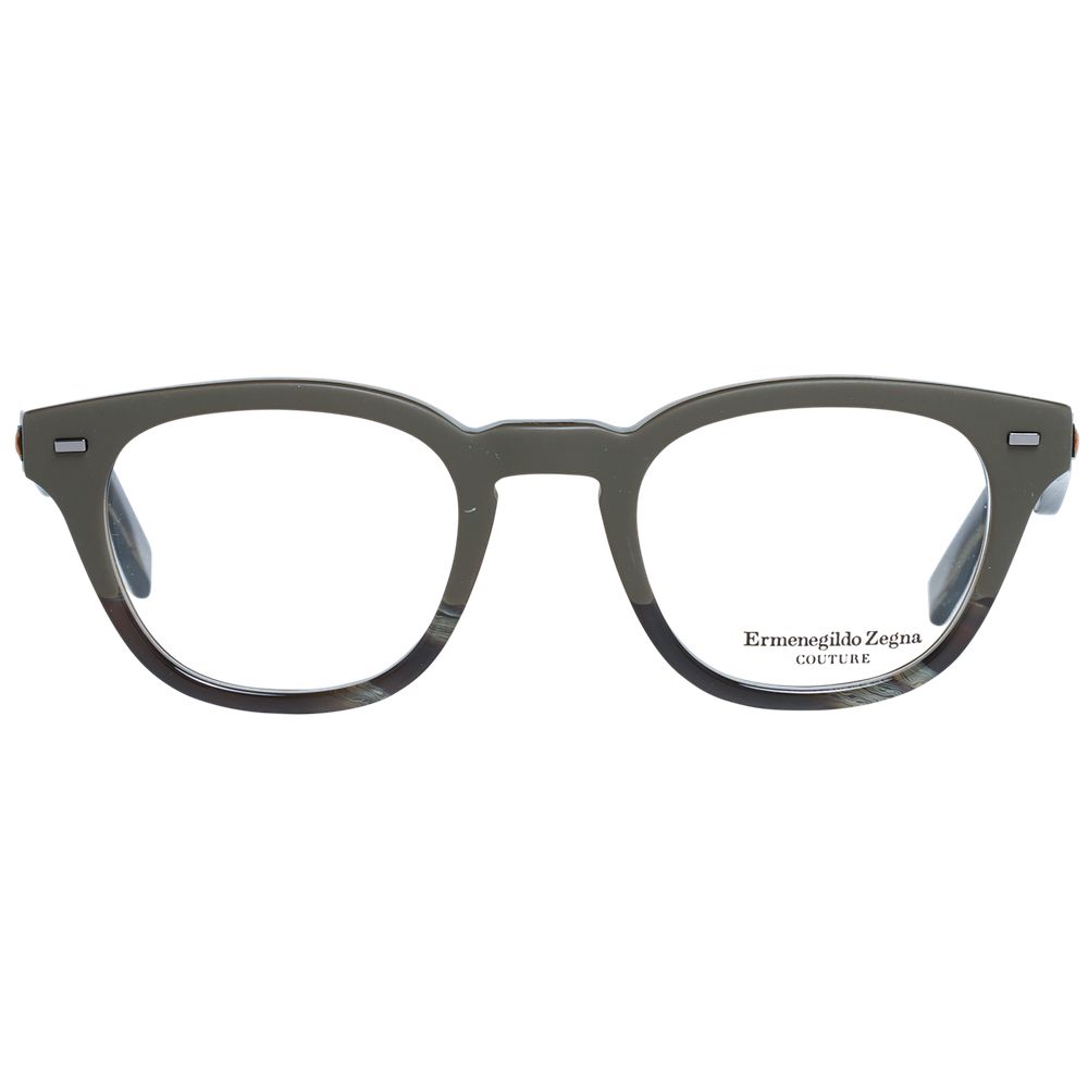 Ermenegildo Zegna Army Plastic Glasses Frames Ermenegildo Zegna