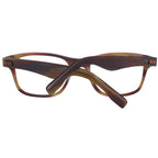Ermenegildo Zegna Brown Plastic Glasses Frames