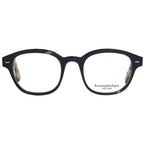 Ermenegildo Zegna Brown Horn Glasses Frames