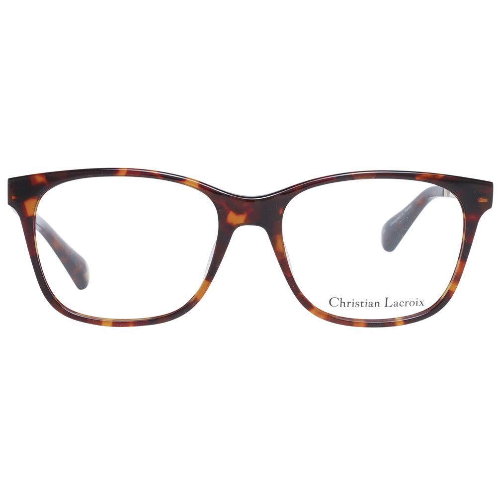 Christian Lacroix Brown Women Glasses Frame