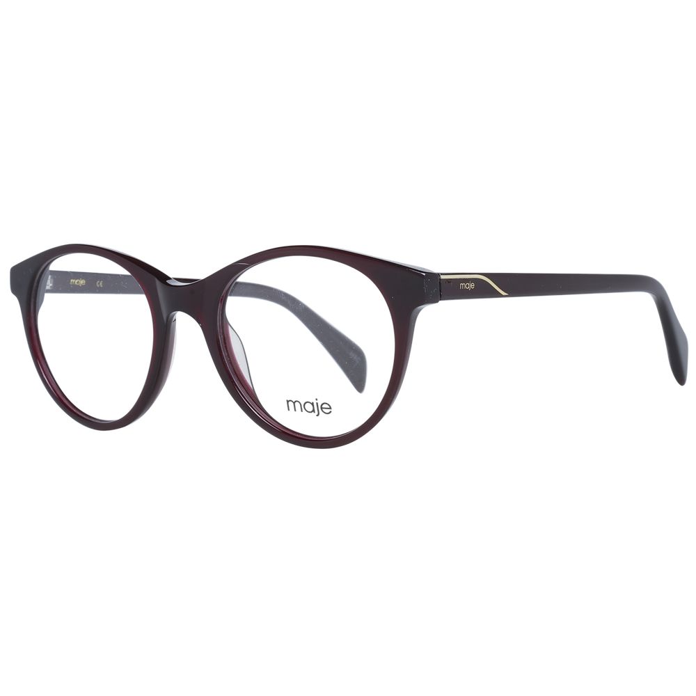Maje Red Acetate Glasses Frames