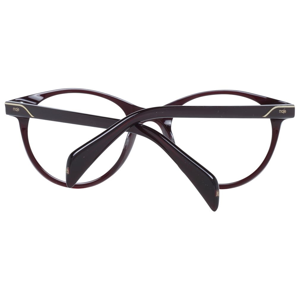 Maje Red Acetate Glasses Frames