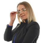 Maje White Acetate Glasses Frames Maje