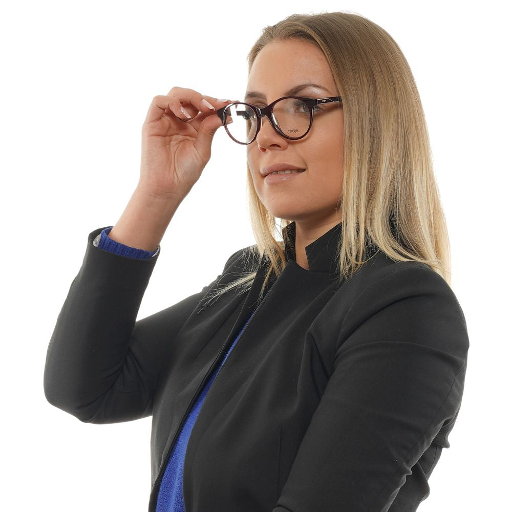 Maje Red Acetate Glasses Frames