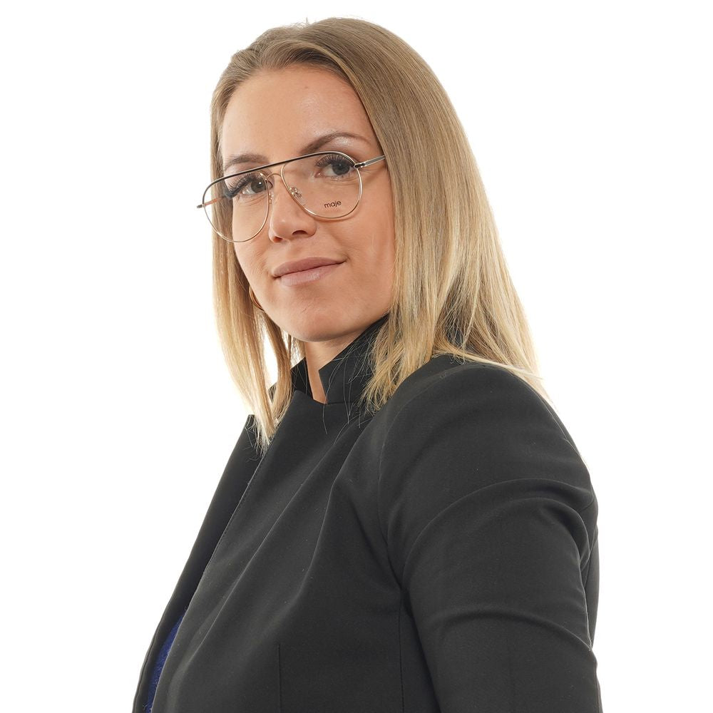 Maje Gold Stainless Steel Glasses Frames