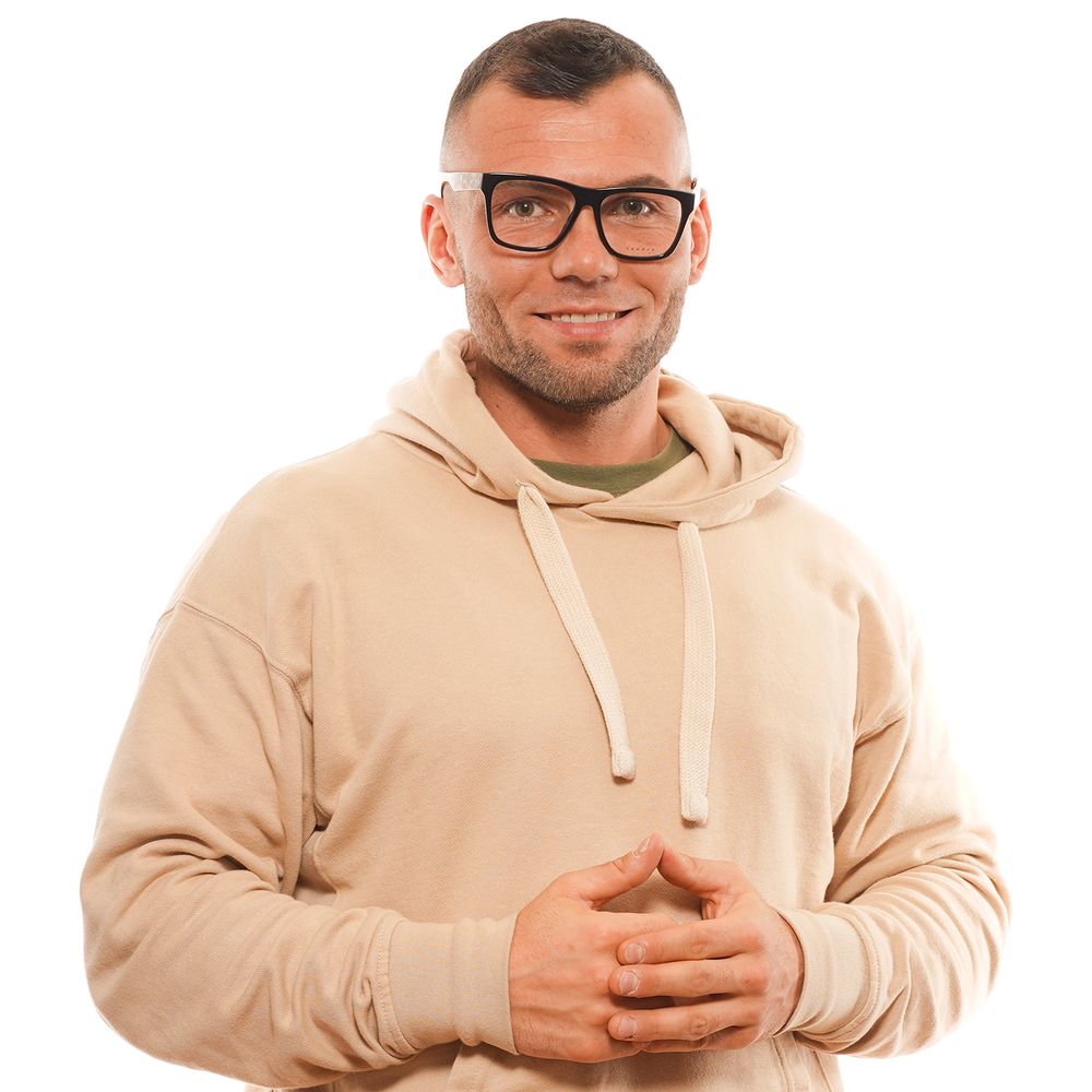 Sandro Black Acetate Glasses Frames