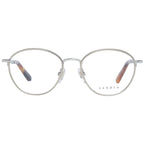 Sandro silver stainless steel glasses frames with sleek, modern design and clear lenses, showcasing stylish eyewear for everyday wear.