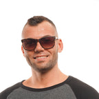 Guess Brown Plastic Sunglasses