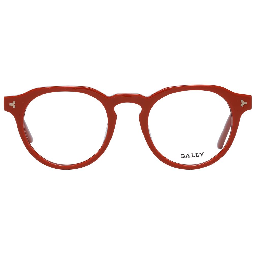 Bally Orange Men Glasses Frame